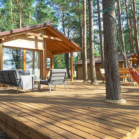 Sloneczny Domek Borsk Nr 2 I 15 - Nad Samym Jeziorem W Pierwszej Linii Екстериор снимка